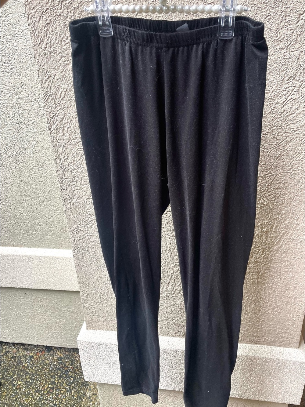 Joe Boxer Black Elastic Waist Leggings